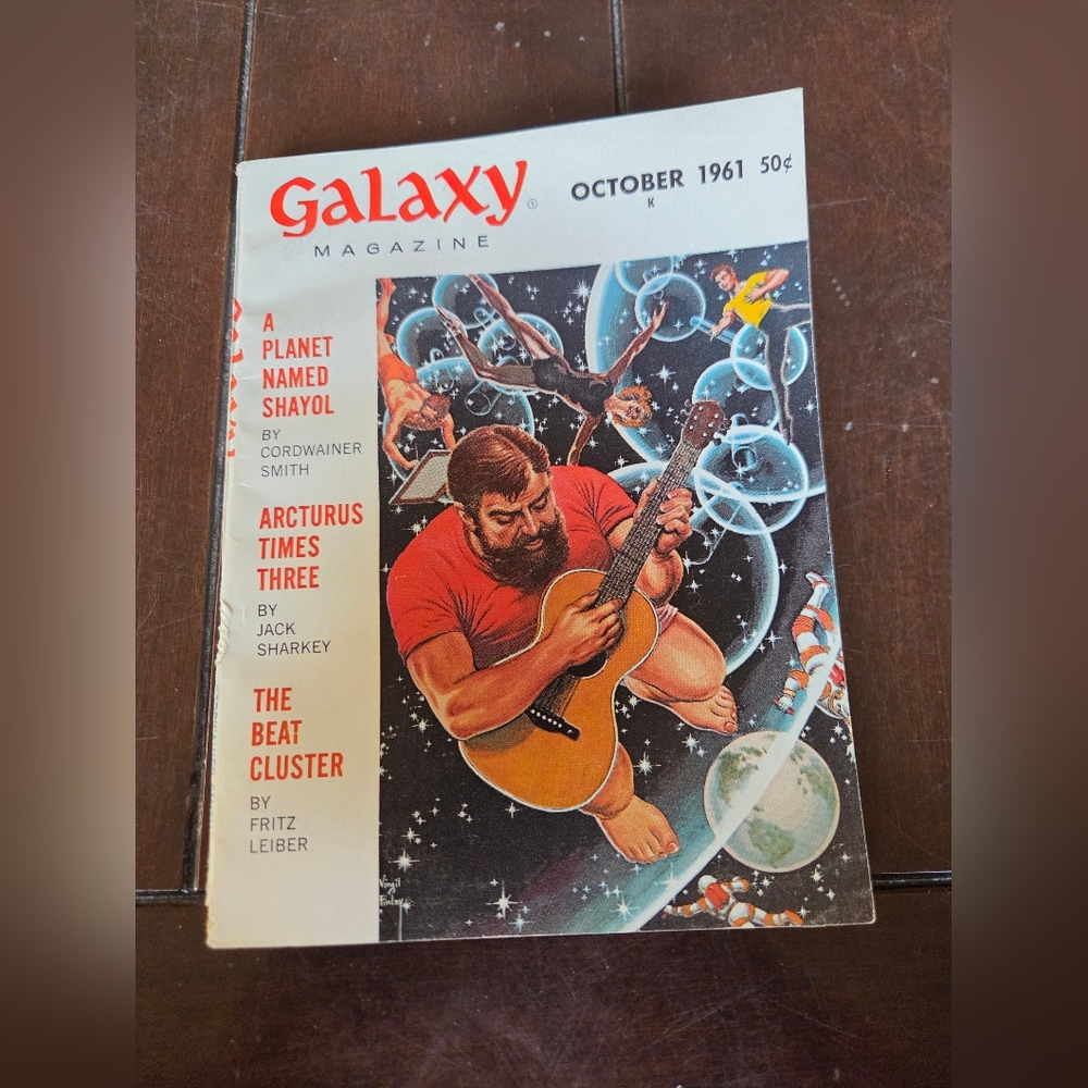 Galaxy Science Fiction Digest Sized October 1961